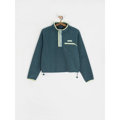 Columbia Helvetia II Cropped Half Snap everblue/crushed blue/citron haze