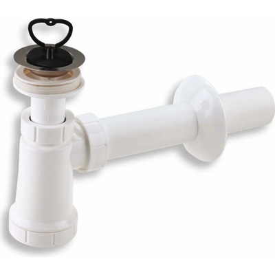 Novaservis - Sifón umývadlový, ner. miska, 40 plastová zátka 410,P