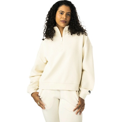 Bauer Quilted 1/4 Zip Women Cream