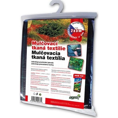 Textilie Agro mulčovací, tkaná 2 x 5 m, černá