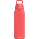 SIGG - Insulated drinking bottle - Thermos bottle Shield Therm One Watermelon - carbonated drinks - leak-proof - dishwasher safe - BPA-free - 90% recycled stainless steel - pink - 1L - 6218.20 (6218.20)