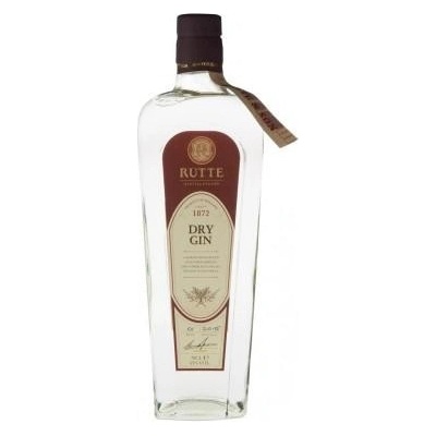 Rutte Dry Gin 43% 0,7 l (čistá fľaša)