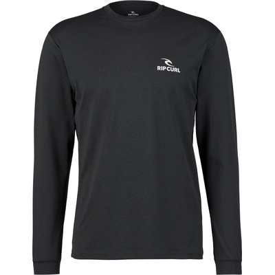 Rip Curl Мъжка плажна тениска от ликра Rip curl Stack UPF L/S Lycra - Black Marle (050-2302-0112)