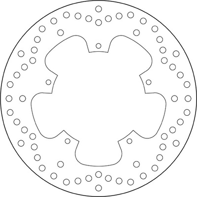 Přední brzdový kotouč Brembo GILERA 125 NEXUS IE 2010 -