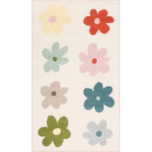 FD Детски килим в цвят слонова кост 80x150 cm Dazzy Cream - FD (5901760436274)