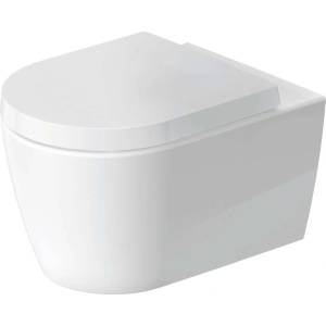 Duravit ME by Starck - Окачена тоалетна чиния, Rimless, HygieneFlush, DuraShield, бяла 251809AA00 (251809AA00)