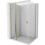 Mexen Mist T душ кабина с отваряща се врата 95 x 80 см, прозрачна, златна - 8A4T-095-080-50-00 (8A4T-095-080-50-00)