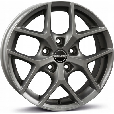 Borbet Y 7x16 5x108 ET45 matt titan – Sleviste.cz