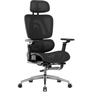 Mark Adler Офис стол Mark Adler Expert 7.9, до 140кг, мрежа, механизъм за накланяне на облегалката, регулируема опора, газов амортисьор, гумени колела, черен (EXPERT 7.9 BLACK)