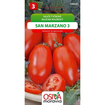 Osiva Moravia Rajče tyčkové San Marzano 3