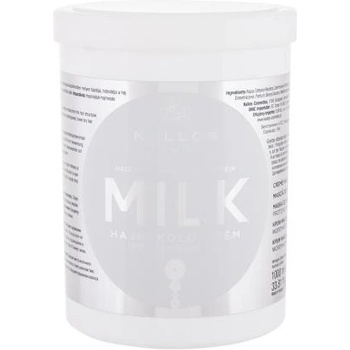 Kallos Milk маска за сухи и изтощени коси 1000 ml за жени