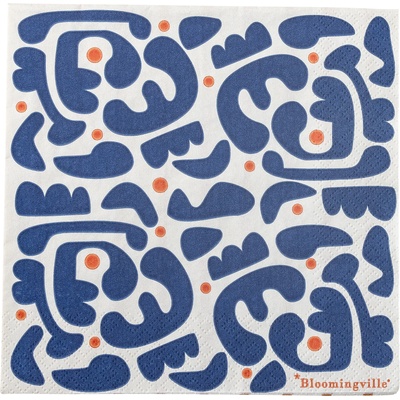 Bloomingville Хартиени салфетки Eviaya 33 x 33 см 20 бр (82062810)