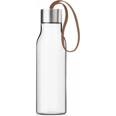 Eva Solo Бутилка за вода, 500 мл, каишка в цвят мока, пластмаса, Eva Solo (ES503054)