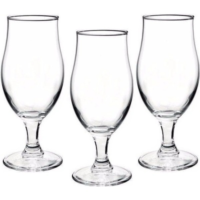 Bormioli Rocco Sada 3 sklenic na pivo Executive 375 ml