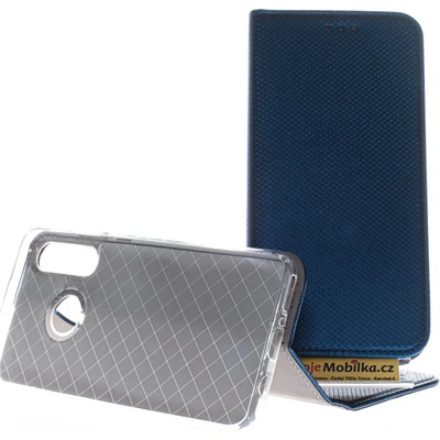 Smart Case Book pro Huawei P30 Lite Modré