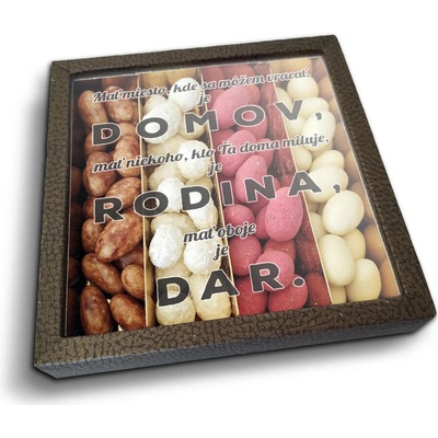 Sablio Mandle v čokoláde Domov 5 4 x 80 g