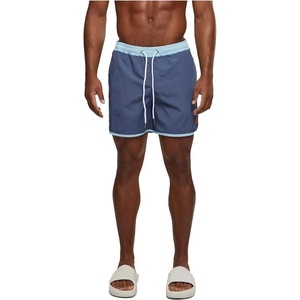 Urban Classics Бански гащета Urban classics Retro swimming shorts - Blue (Vintage Blue / Ocean Blue)