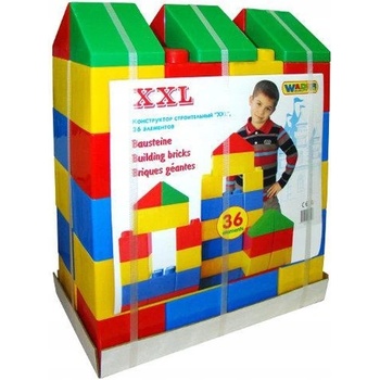 Wader Obrovské bloky XXL staveniště 36 ks