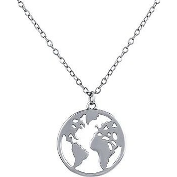 Silvego Strieborná retiazka s príveskom earth MSS402N