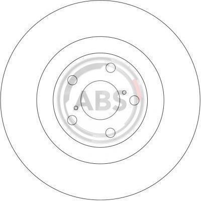 A.B.S. Brzdový kotúč 17020