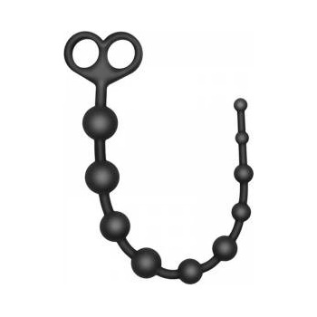 S Pleasures Анални Топчета S Pleasures Flexer Черен Силикон