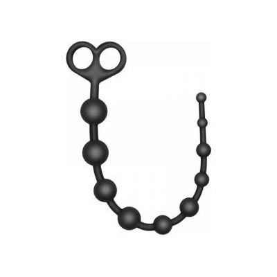 S Pleasures Анални Топчета S Pleasures Flexer Черен Силикон