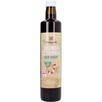 Sonnentor Sirup BIO zázvor a citron 0,5 l