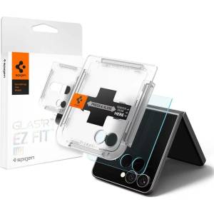Spigen Glass tR EZ Fit HD 1 бр, прозрачно - Samsung Galaxy Z Flip 7 (AGL09586)