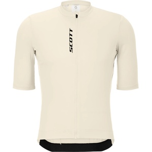 Scott Фланелка с къс ръкав за колоездене Scott Jersey Pro S/S Cycling jersey - Cotton White (056-4071-0113)
