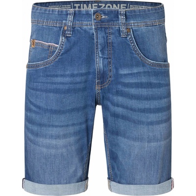 Timezone kraťasy Slim Scotty pánské Džínové kraťasy Středně Modré 25100130034443819