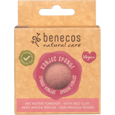 Benecos přírodní houba konjac červený jíl – Sleviste.cz