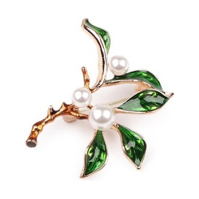 Fashion Jewelry brož s perlami 145905