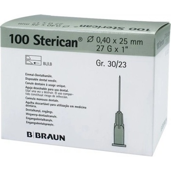 Sterican Injekčná ihla 27 G x 1 0,40 x 25 mm sivá dent 100 ks