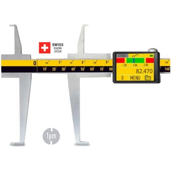 Microtech Дигитален шублер за измерване на вътрешни канали Microtech MICRON DataMet - IP54, 200 мм, 0, 001 мм (141220208)