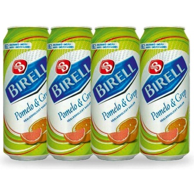 Pivo Birell `Z` nealko Pomelo & Grep 24 x 0,5 l (plech)