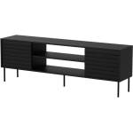 Cama MEBLE Cama EF CORTINA ТВ шкаф 180x40x60 черен (490301)