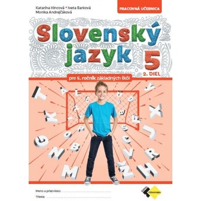 Slovenský jazyk pre 5.ročník - 2.diel