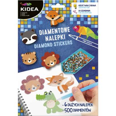Paper Design Mozaikové samolepky Kidea Zvířátka 6 ks