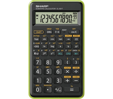 Sharp EL-501T Zelená