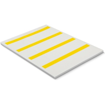 Partex PWL2518057D9SM етикети за навиване 25, 4x57 мм, бял A4, 10x35 бр (PWL2518057D9SM)