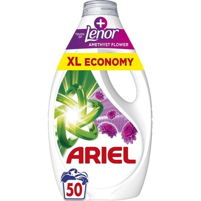 Ariel +Lenor Amethyst prací gel,50 PD