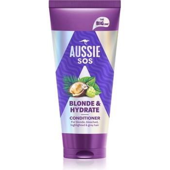 Aussie SOS Blonde & Hydrate хидратиращ балсам за руса коса 350ml