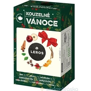 Leros KÚZELNÉ VIANOCE bylinný čaj s korením 20 x 2 g