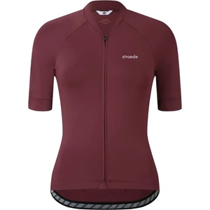 straede Фланелка с къс ръкав за колоездене straede Women's Kaern Jersey Cycling jersey - Deep Wine - размер XL (156-3075-0315)