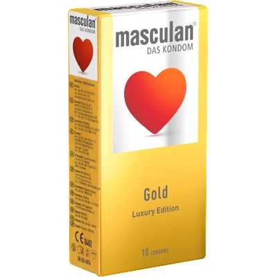 Masculan Single: Gold, 10 condoms