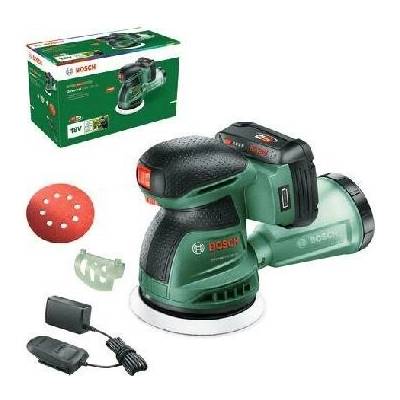 Bosch - 18V AKU excentrická brúska UniversalOrbit 18V-20, 1x aku 2,0 Ah Li-Ion, nabíjačka 06033E4102
