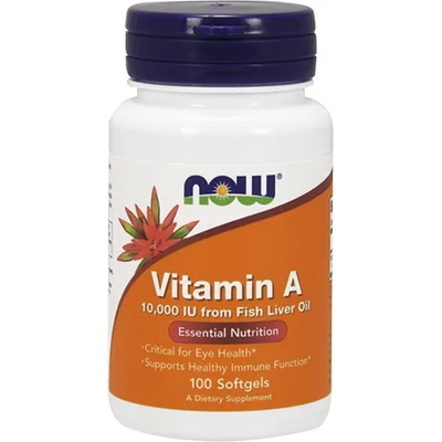 NOW Витамин NOW Vitamin A 10, 000 IU, 100 капс