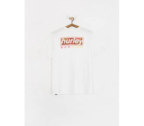 Hurley Throwback Fill white