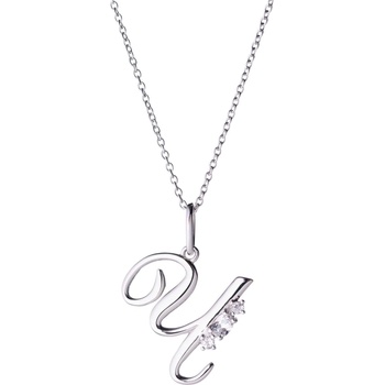 Silenti Jewelry Сребърно колие "Ч