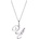 Silenti Jewelry Сребърно колие "Ч